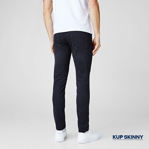 Męskie skinny jeans - JACK & JONES