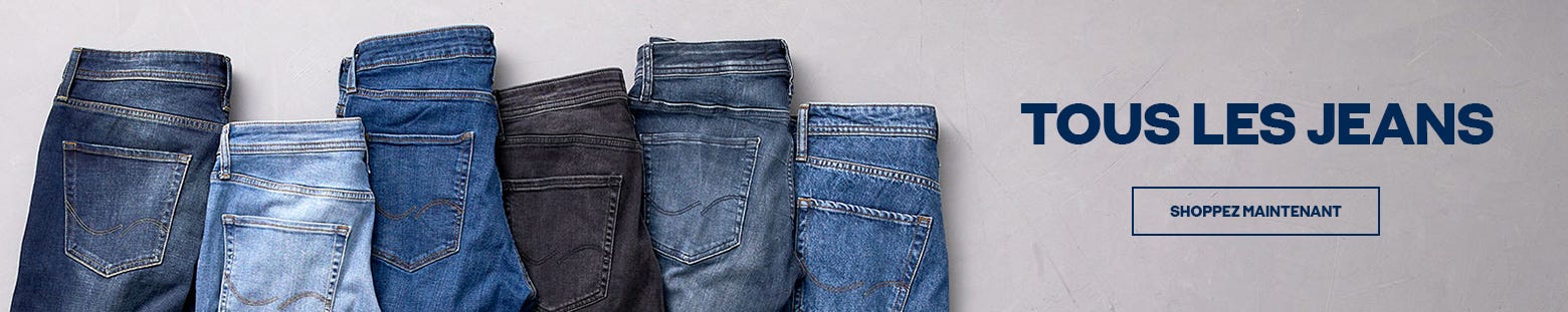 Guide des jeans JACK & JONES : trouvez la coupe qui vous va
