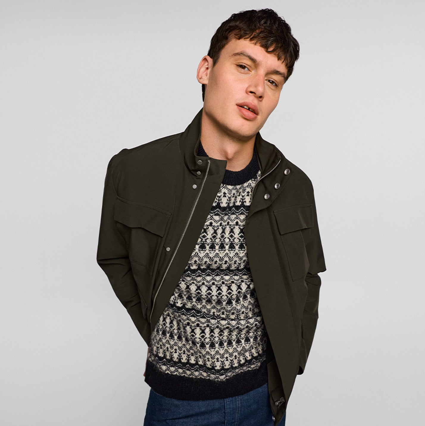 【最終値下】Jones jacket Jones Leather Bomber Jacket | Aritzia CA